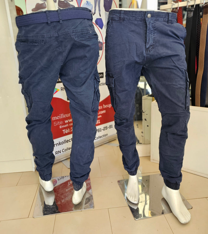 Pantalon Cargo Bas Poignet