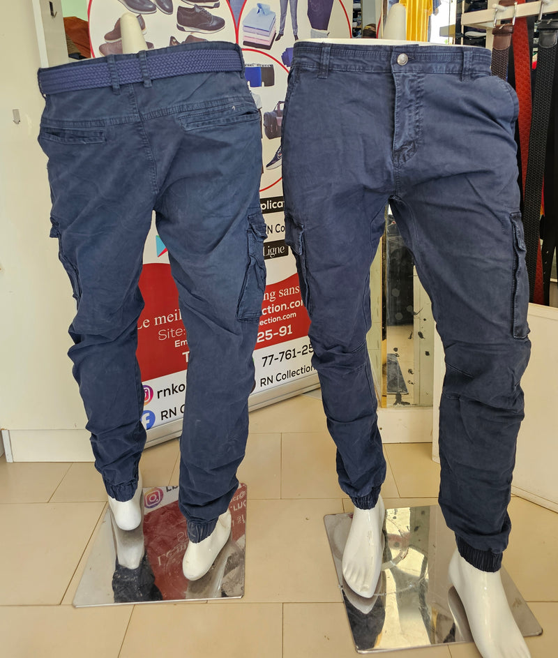 Pantalon Cargo Bas Poignet