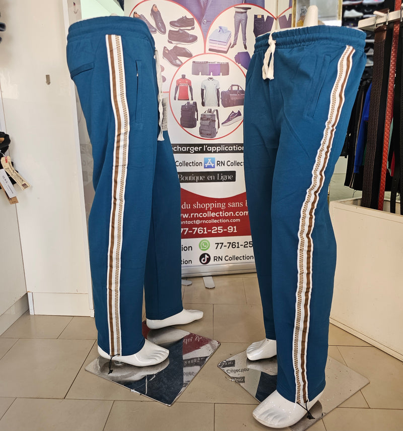 Pantalon jogging Bleu