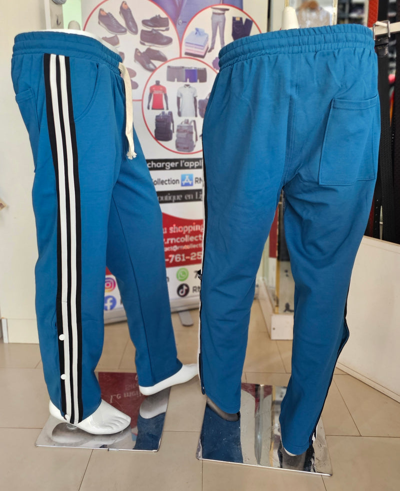 Pantalon jogging Bleu