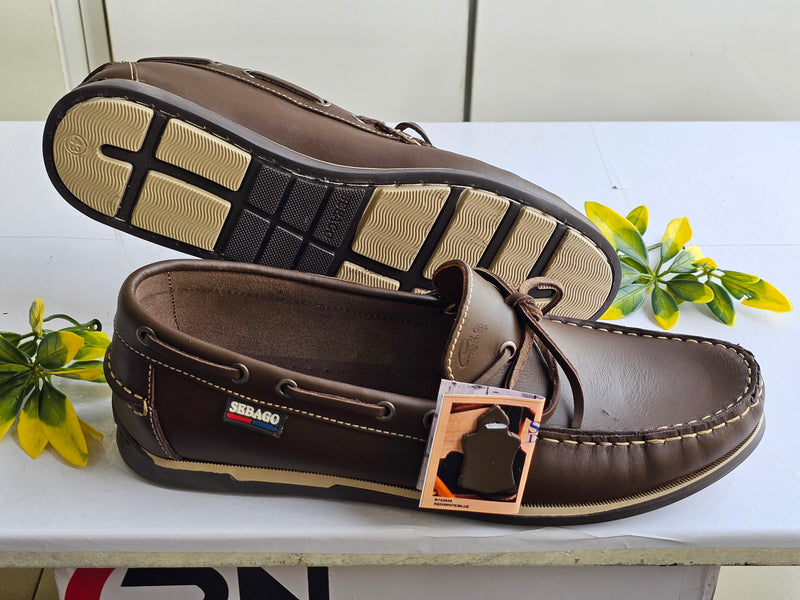 Mocassin sebago Cuir Marron