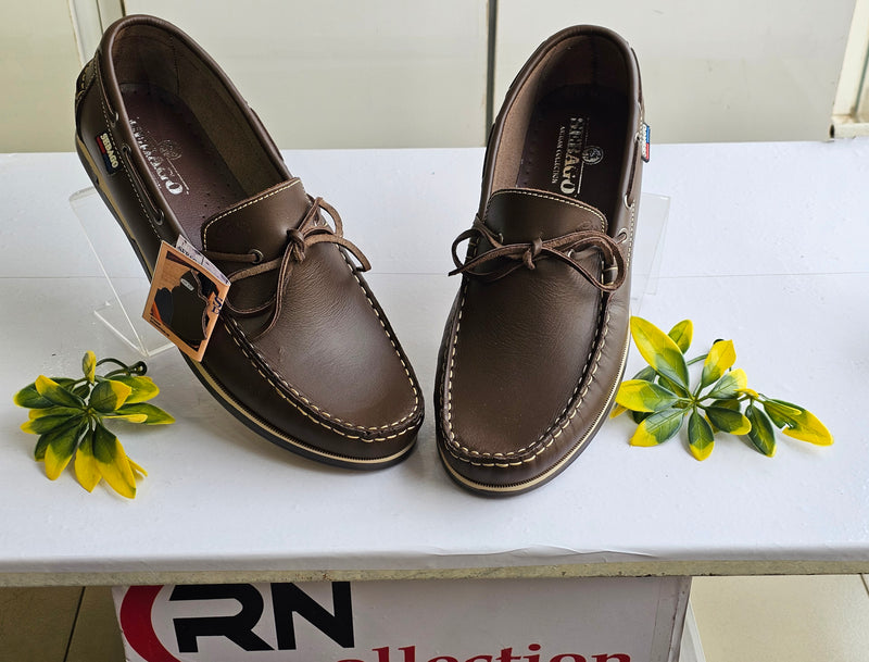 Mocassin sebago Cuir Marron