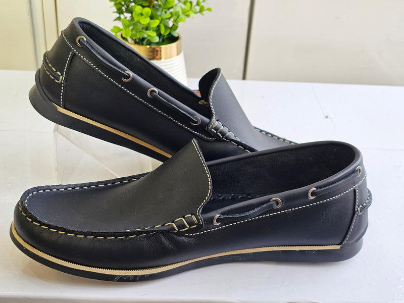 Mocassin sebago Cuir Noir