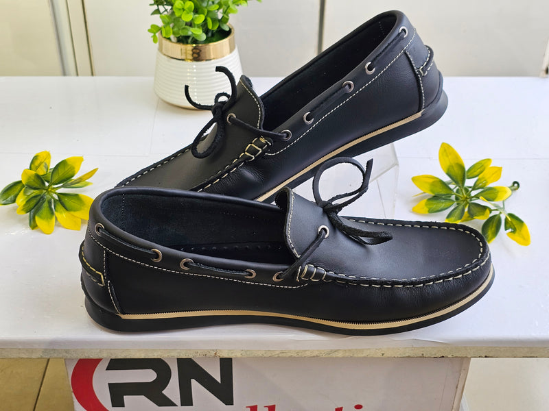 Mocassin sebago Cuir Noir