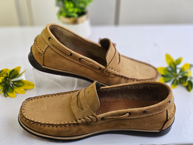 Mocassin Sebago Daim Tabac