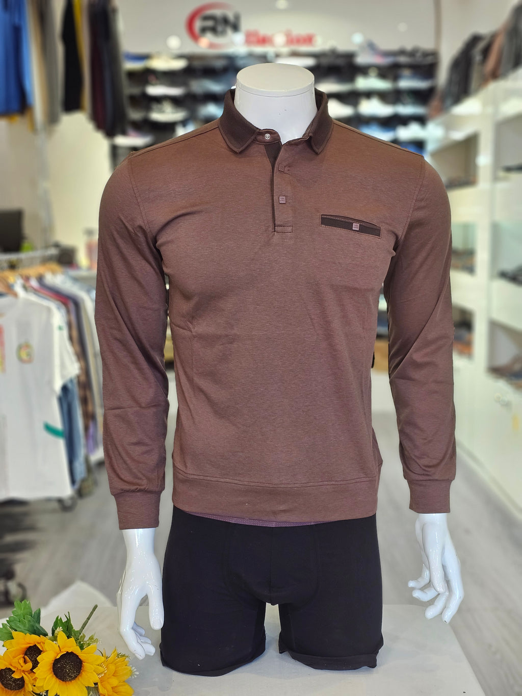 Polo LM Marron