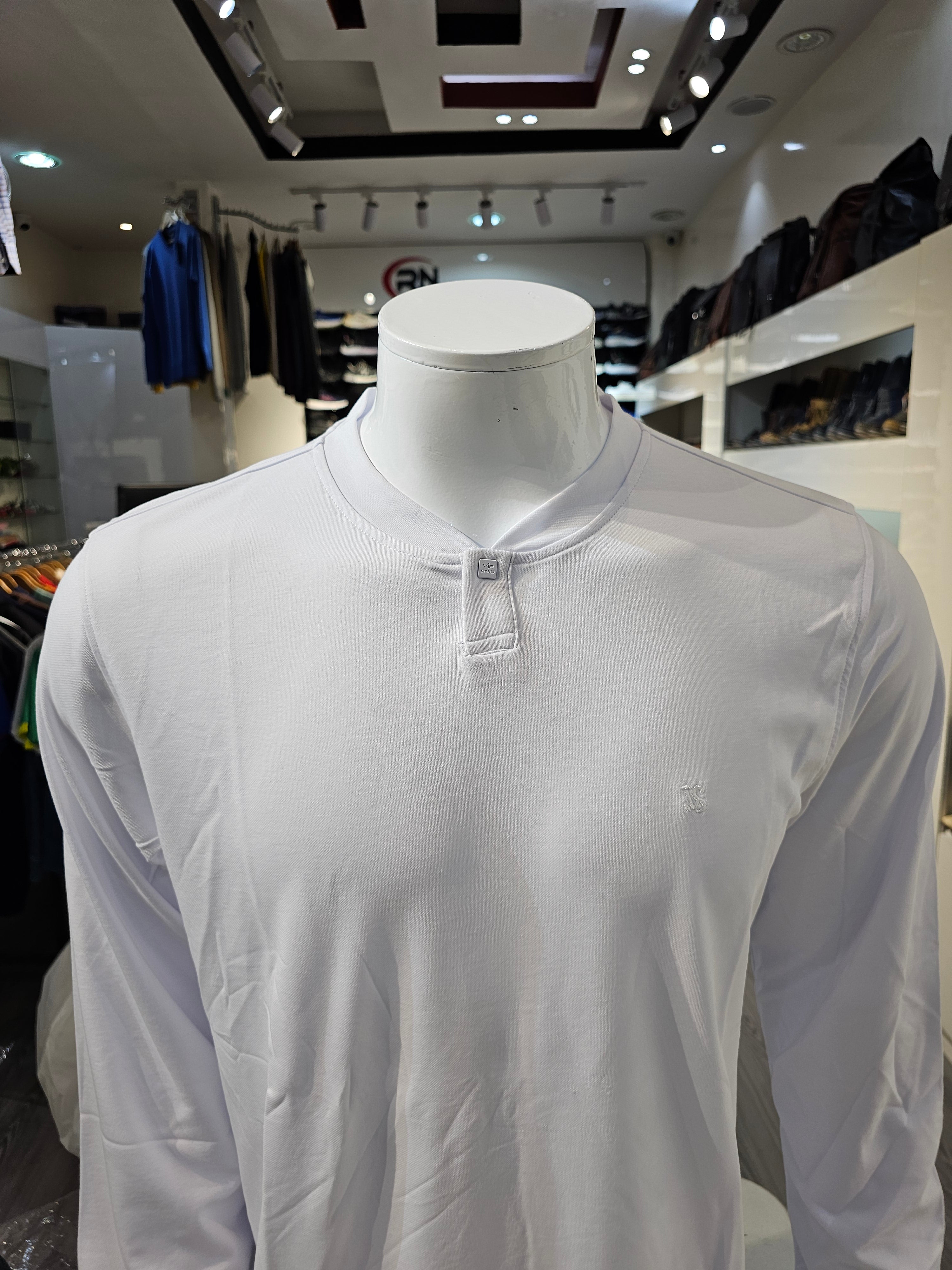 T-shirt Stones Blanc