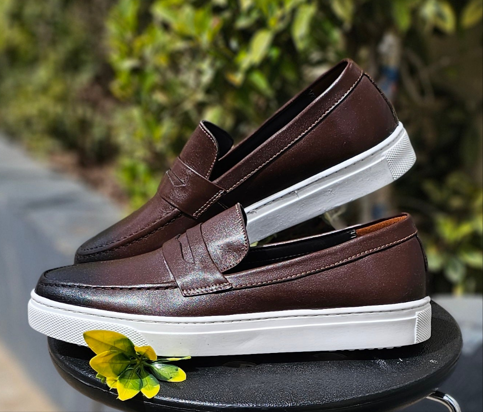 Basket Cuir 68# Marron