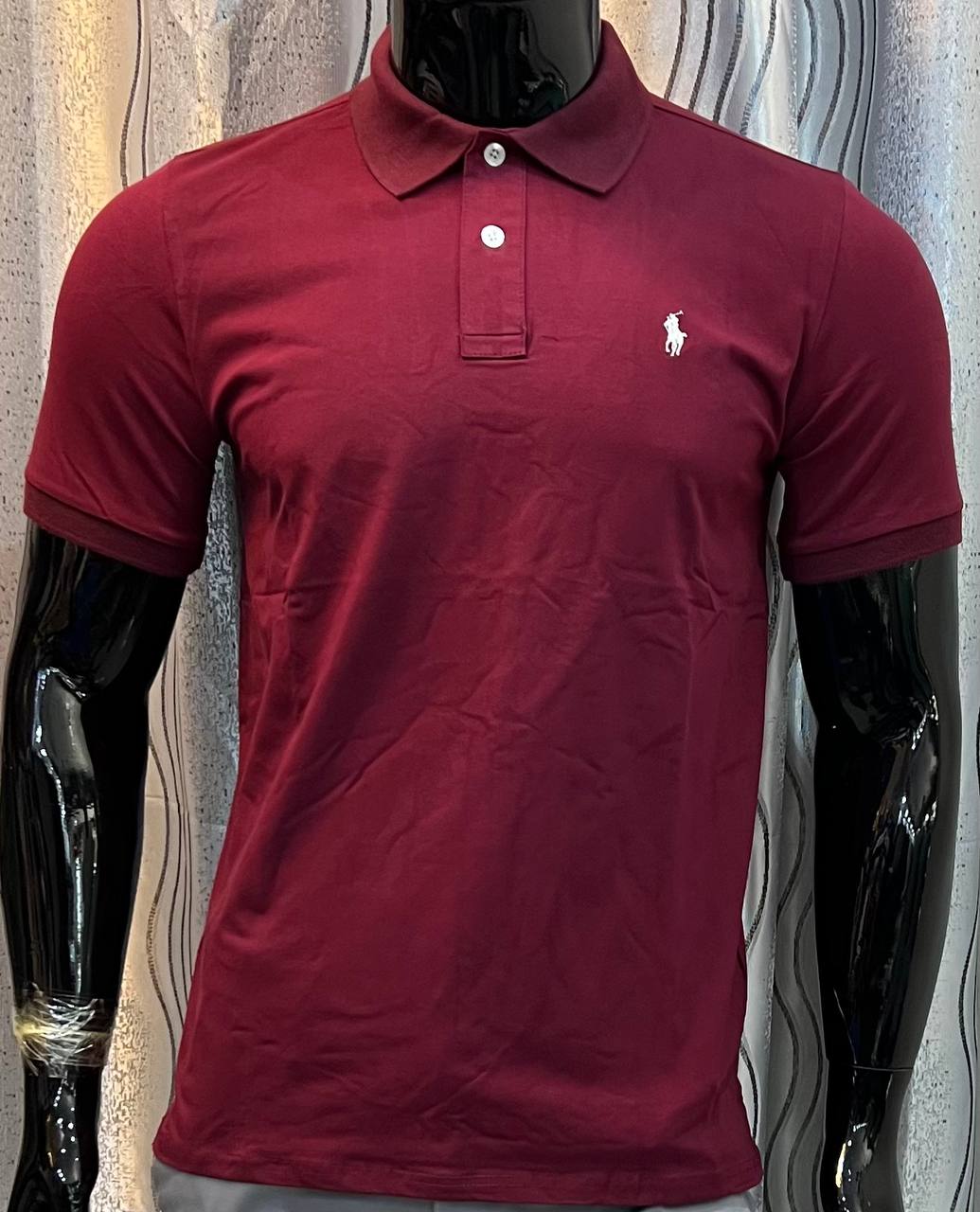 Polo Rouge Bordeaux COLLECTIONRN