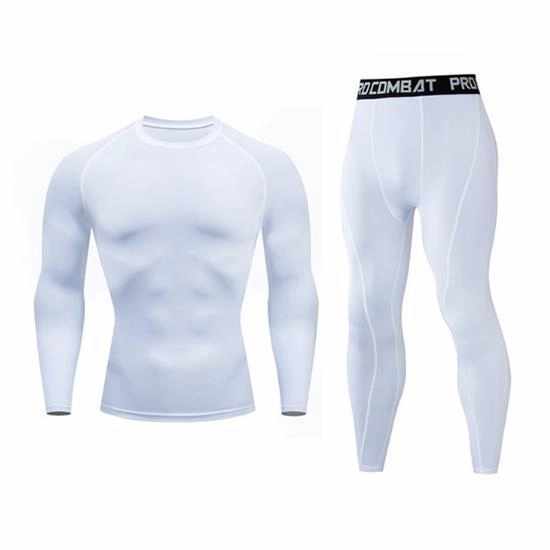 Ensemble Collant Sport Blanc