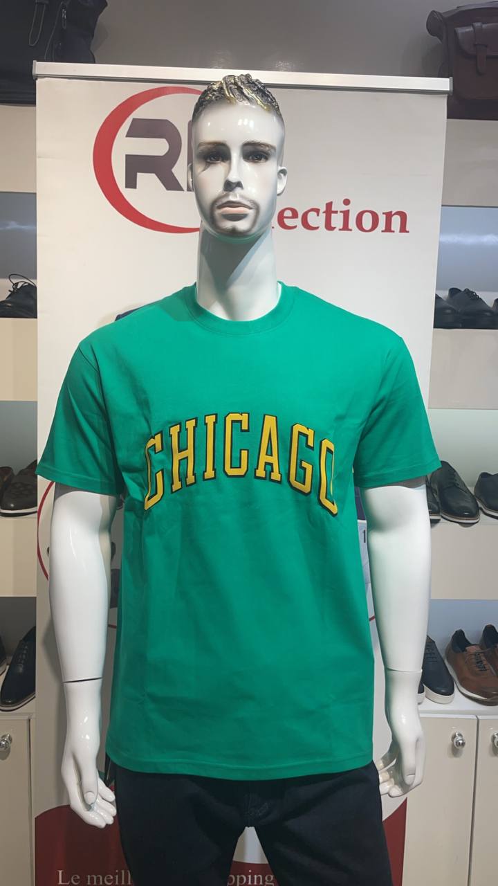 T-shirt Chicago vert