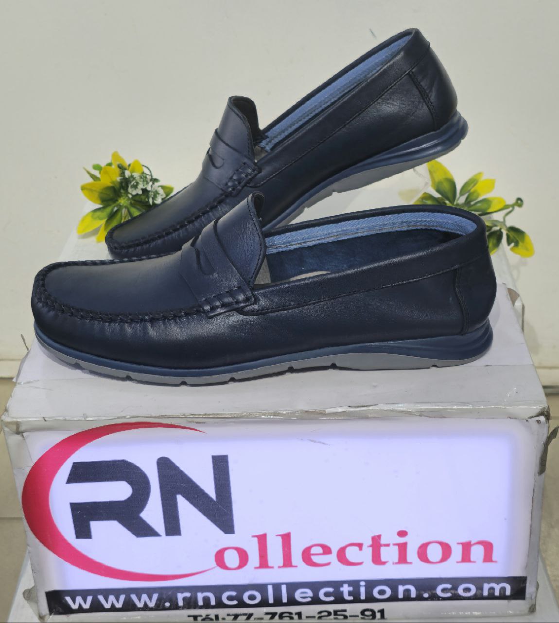 Mocassin R20 Bleu