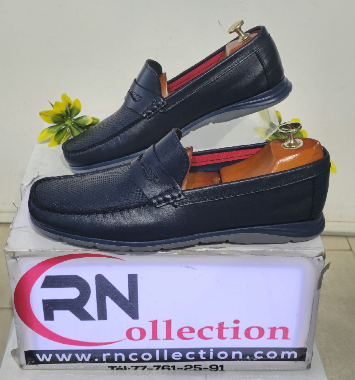 Mocassin R20 Bleu