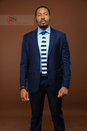 Ensemble costume 2pieces bleu de nuit