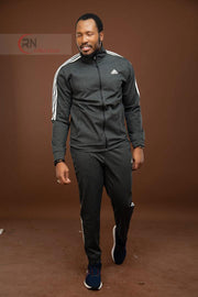 Ensemble blouson gris
