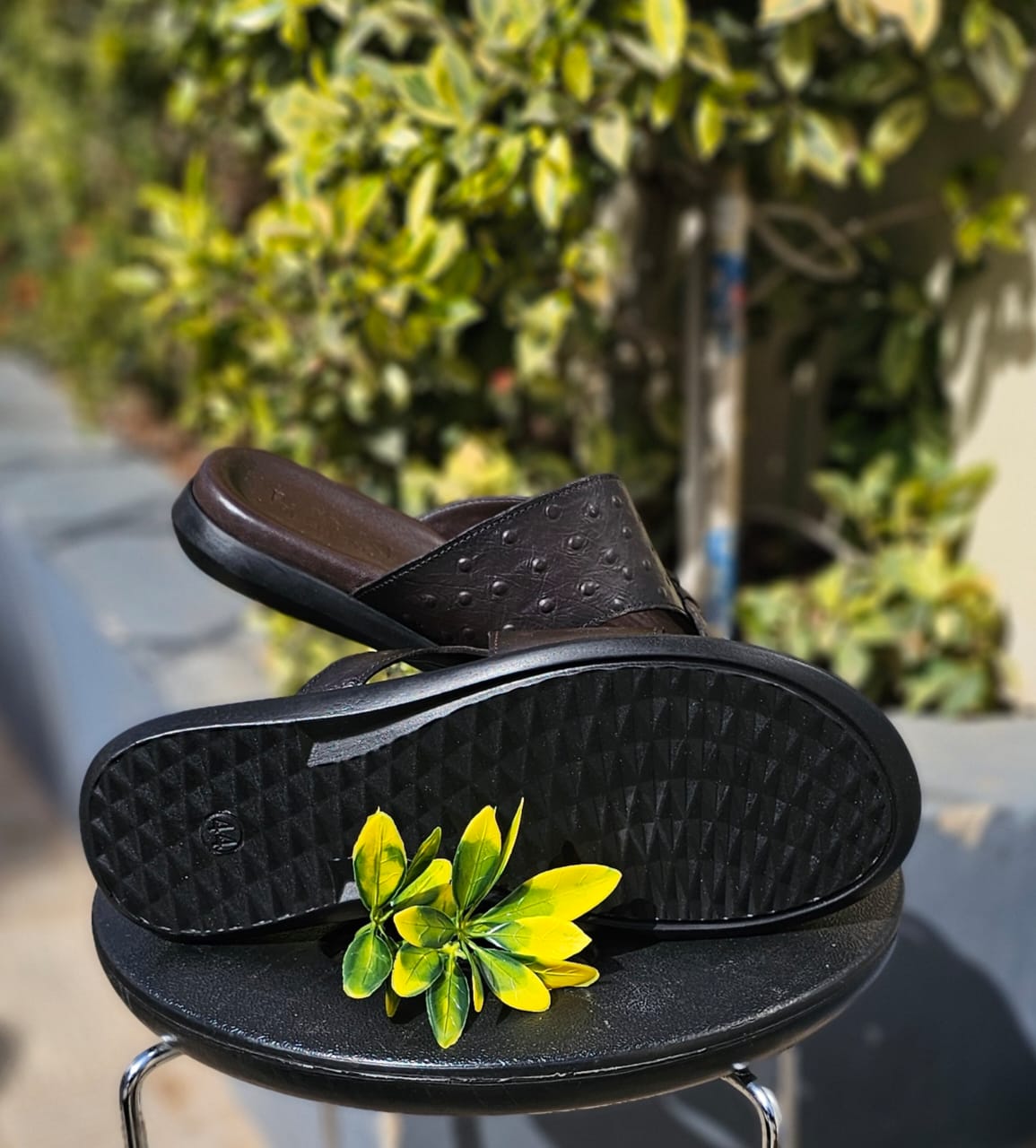 Sandale Cuir 2090# Marron