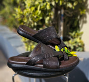 Sandale Cuir 2090# Marron