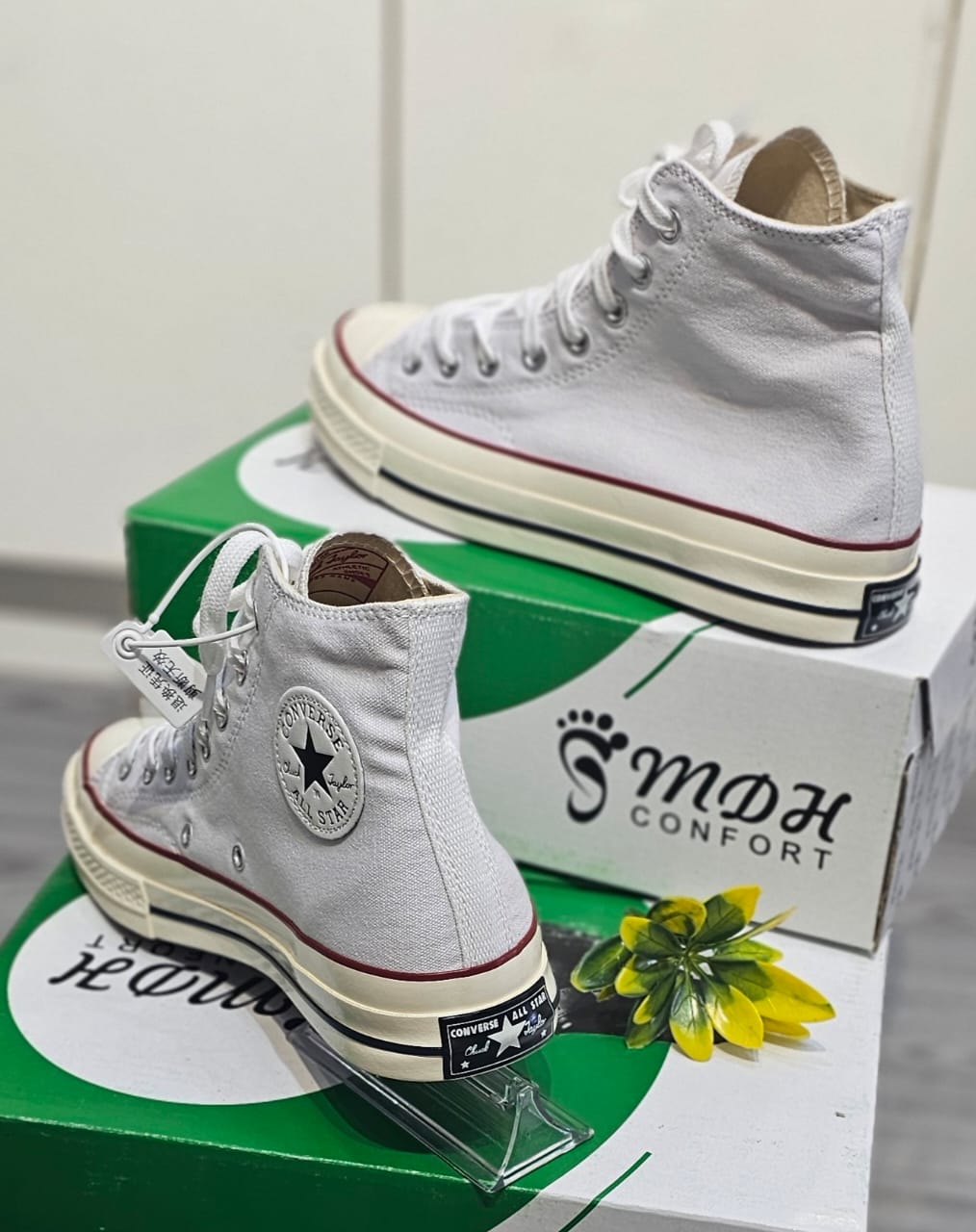 All star Montante Blanc