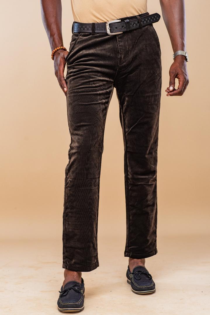 Pantalon velour vert