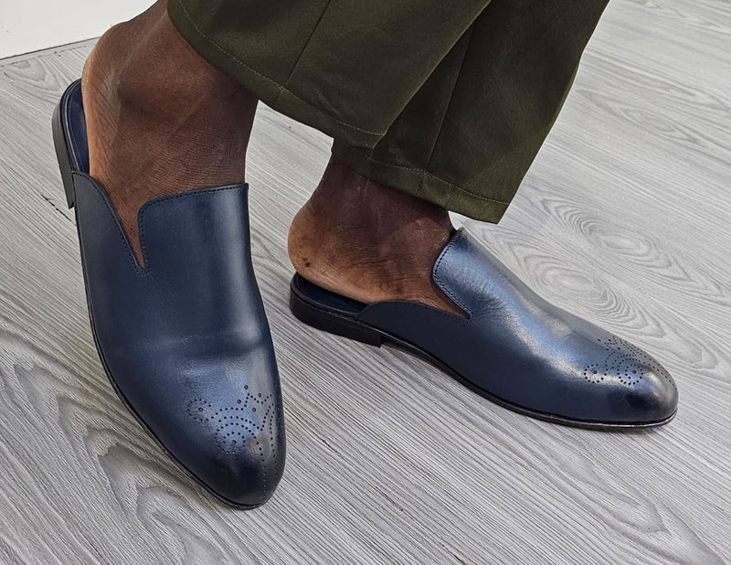 Babouche BT Bleu