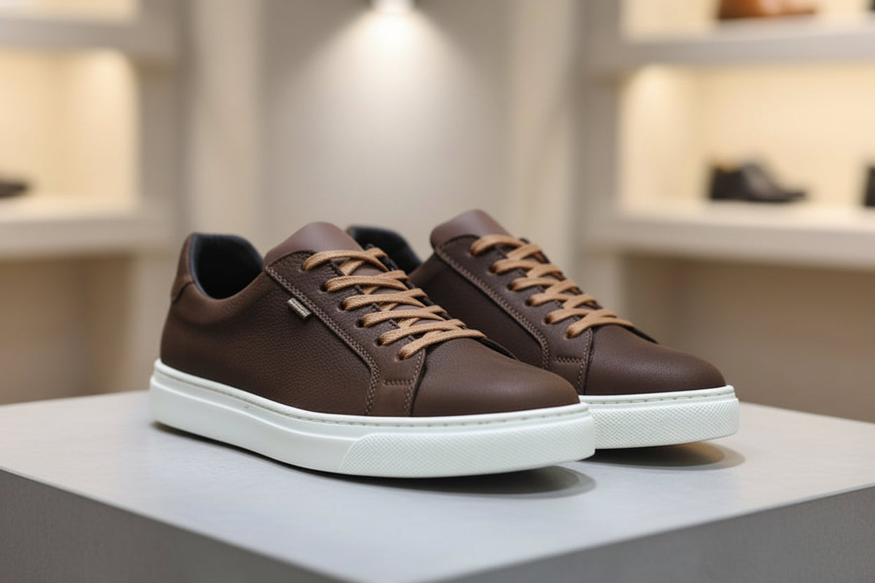 Basket Cuir 042# Marron