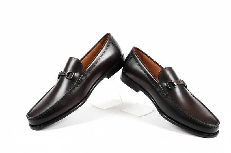 Chaussure Cuir 10007# Marron