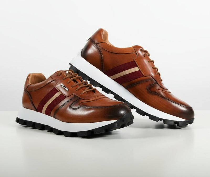 Basket Cuir 958# Marron