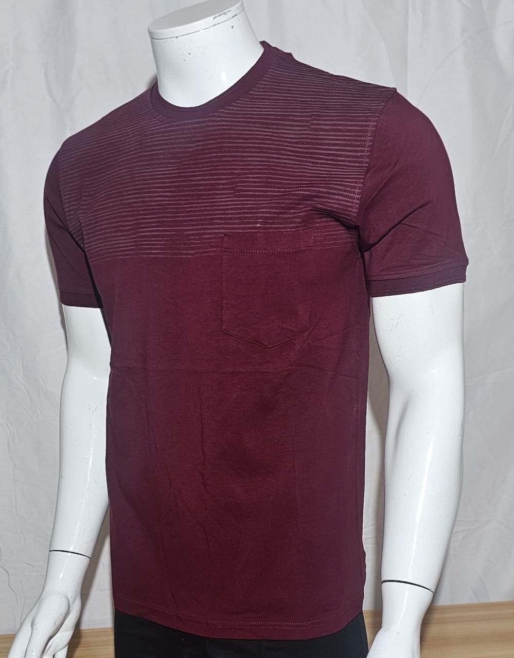 T-shirt Rys Poche Rouge Bord