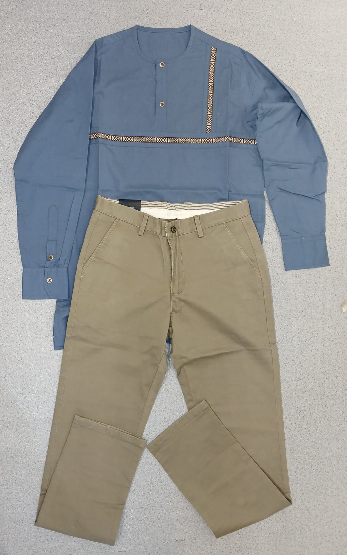 Ensemble Chemise Africaine + pantalon