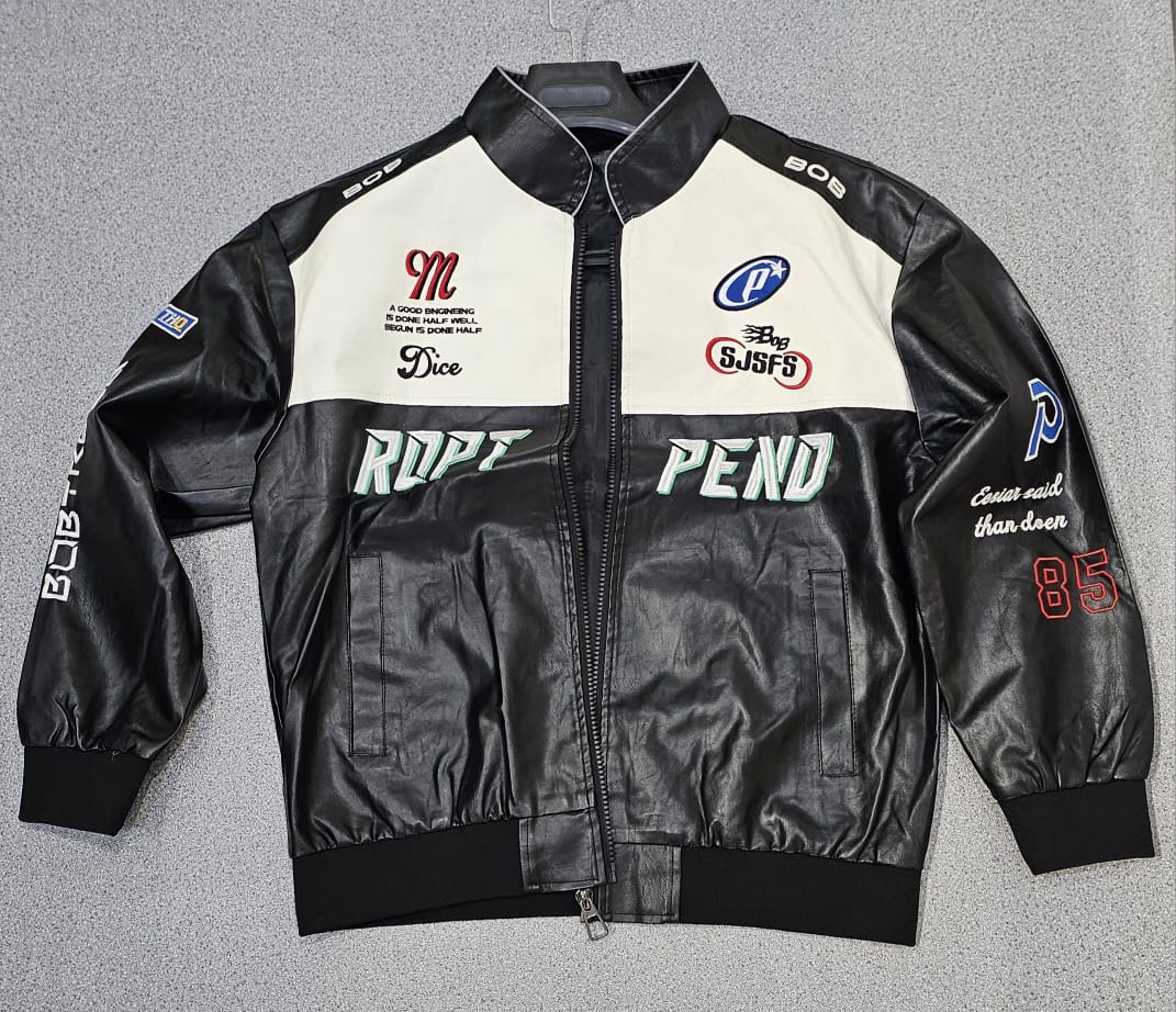 JACKET CUIR MOTO