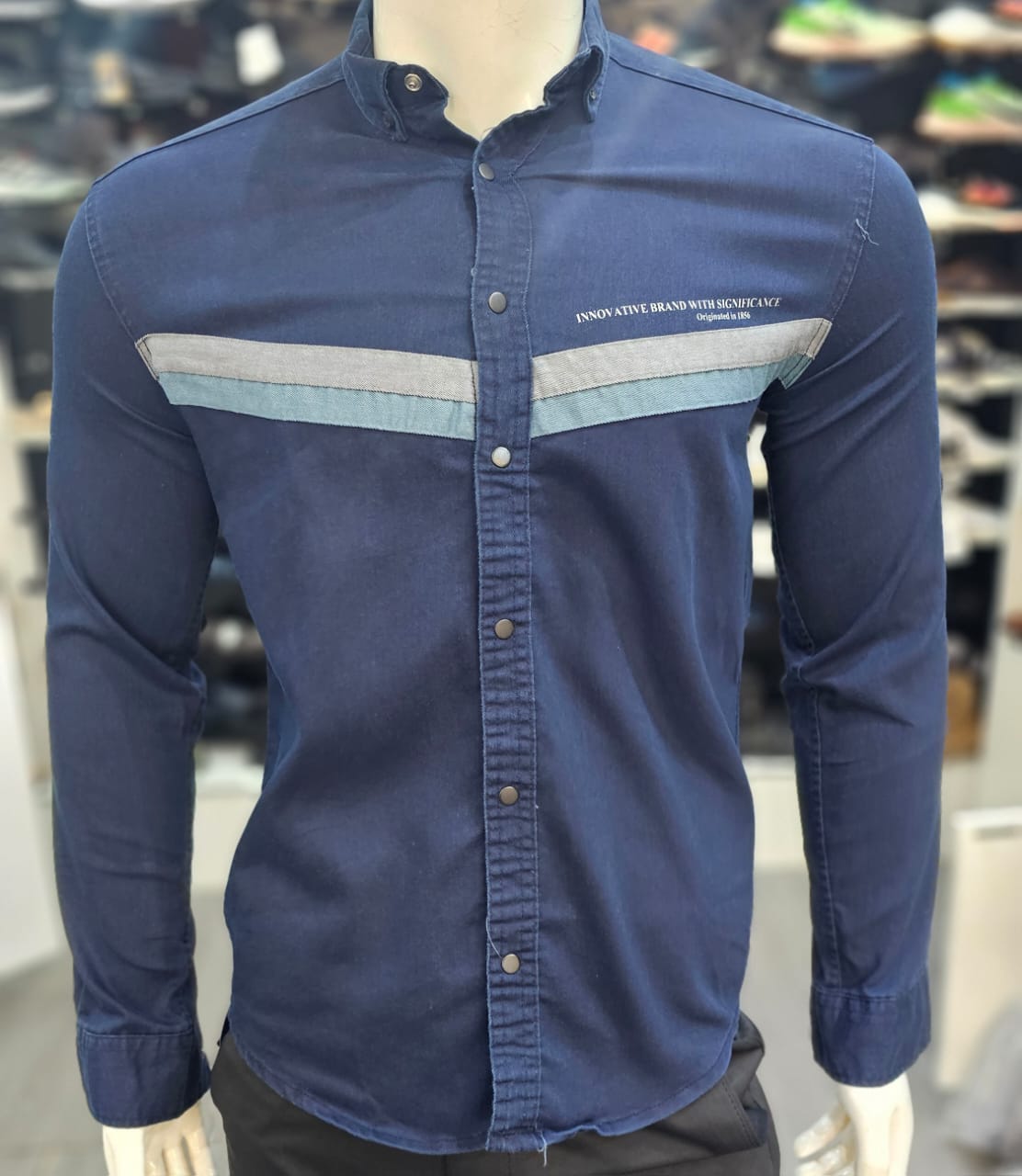 Chemise FK Bleu