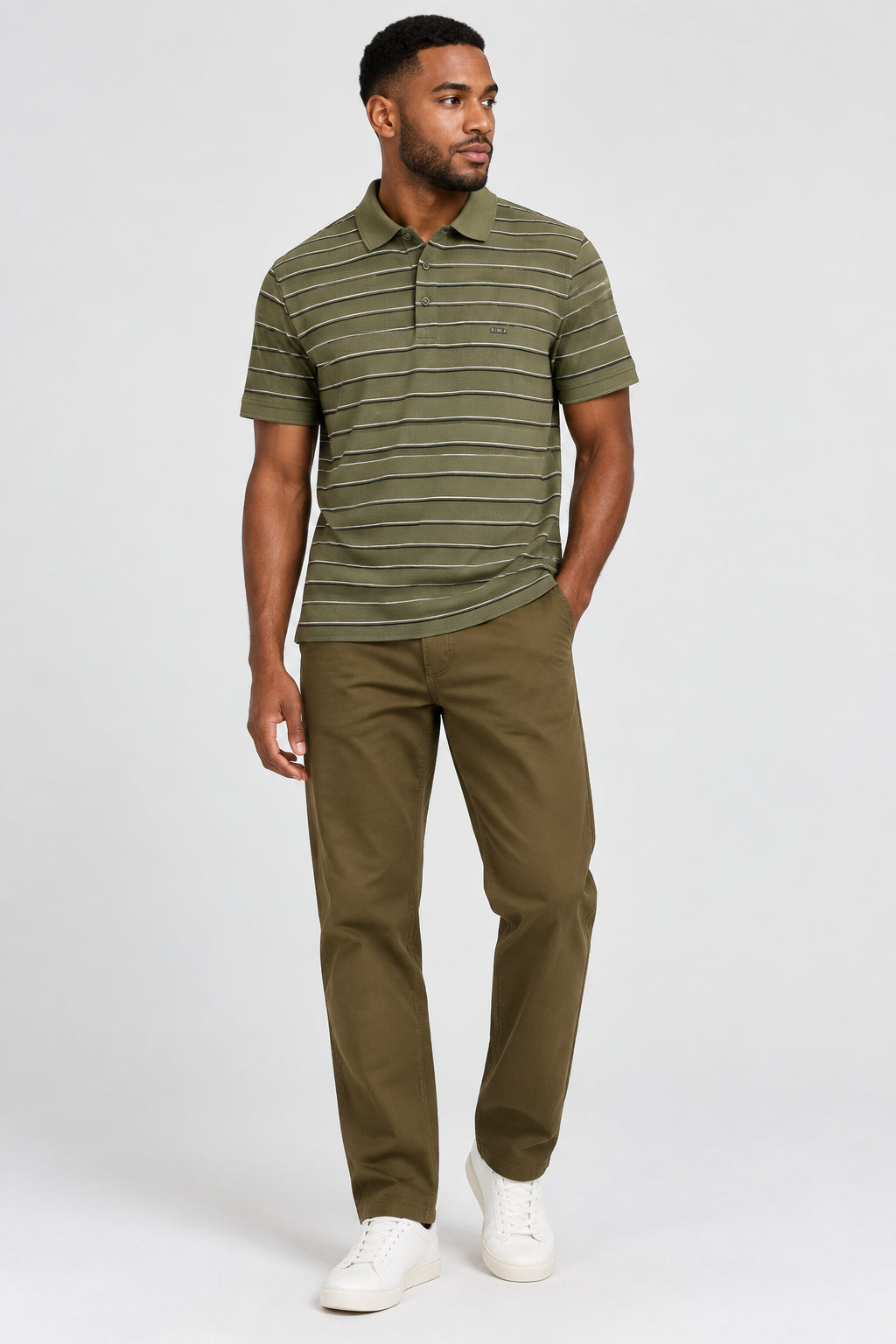 Ensemble Polo kakki