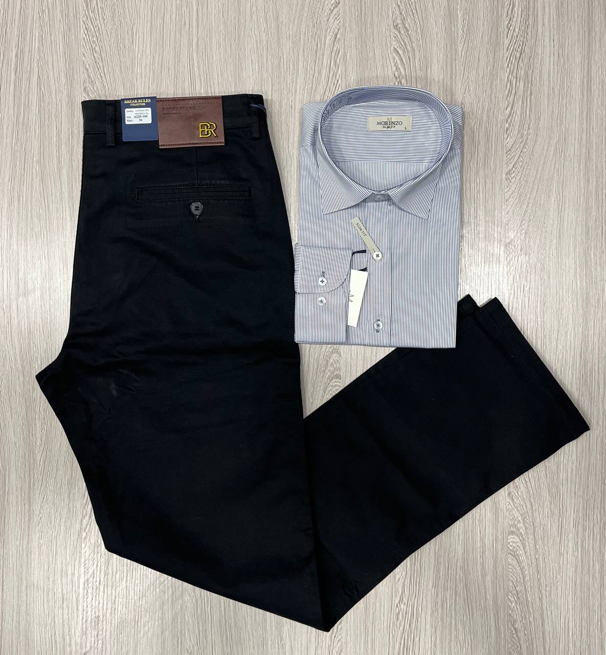 Ensemble Chemise Kakki
