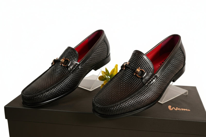 Chaussure Cuir 6688# Marron Crocco