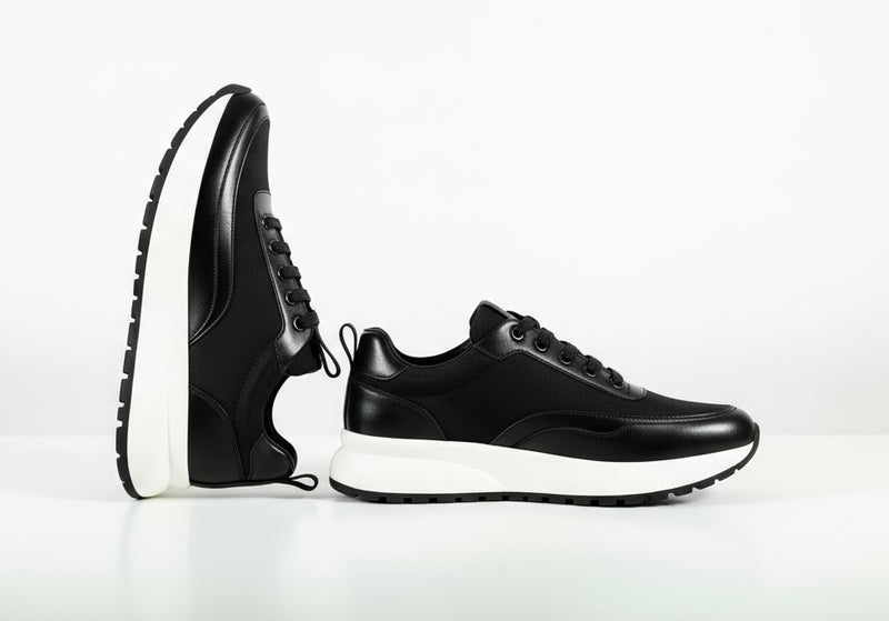 Basket Cuir 963# Noir