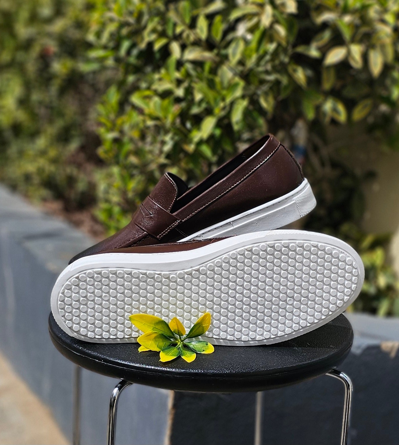 Basket Cuir 68# Marron