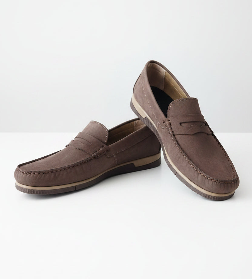 Mocassin Daim 25# Marron