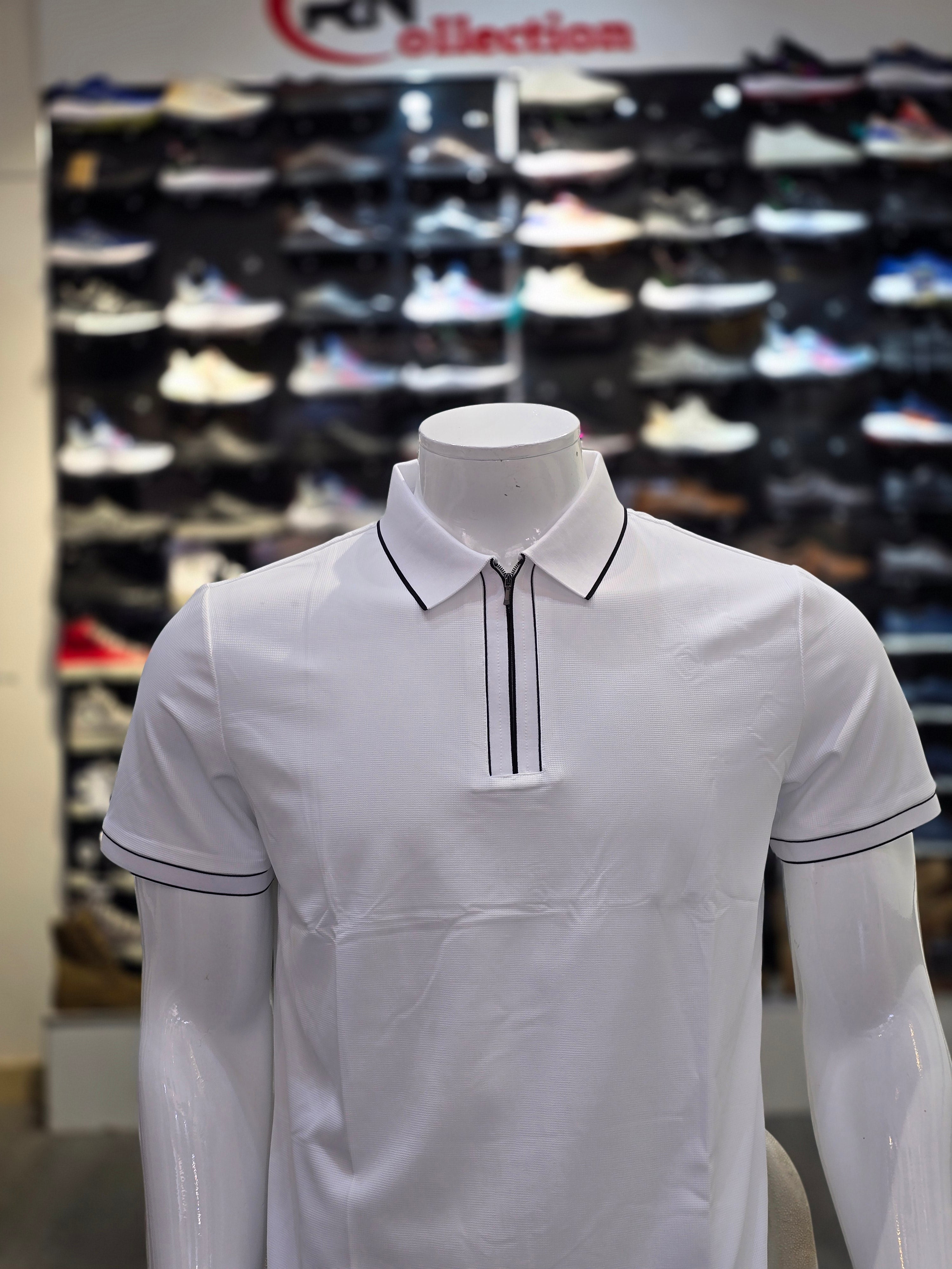 Polo Soie Glacèe Blanc