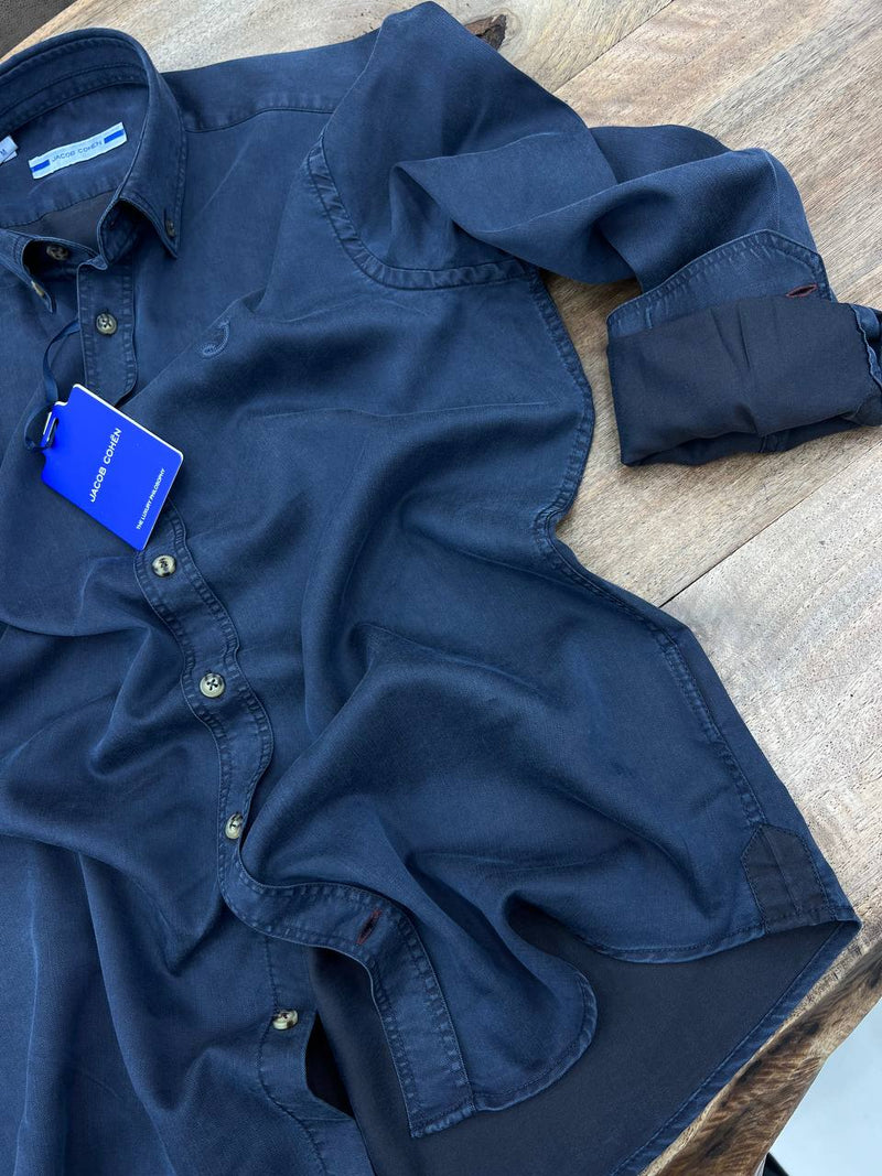 Chemise kakki Sport Bleu