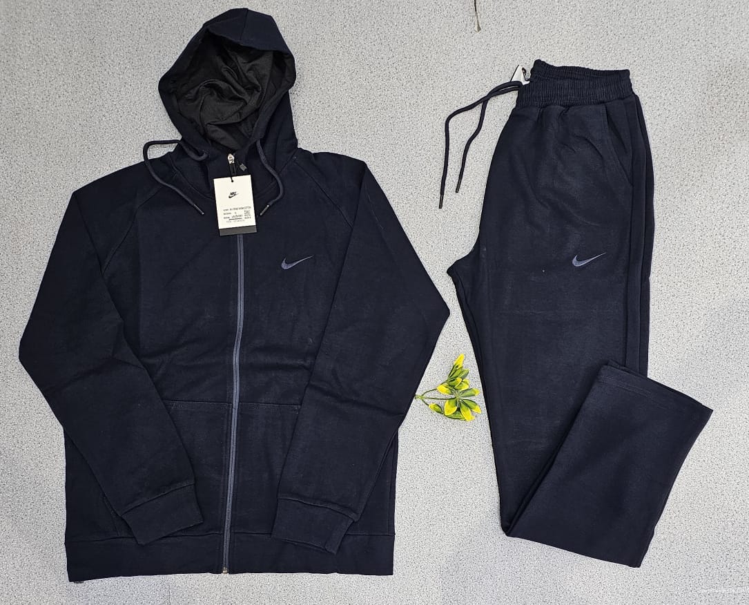 Ensemble Blouson cotton Bleu