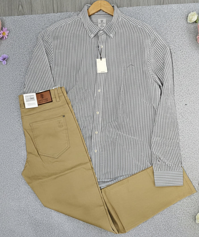 Ensemble Pantalon chemise