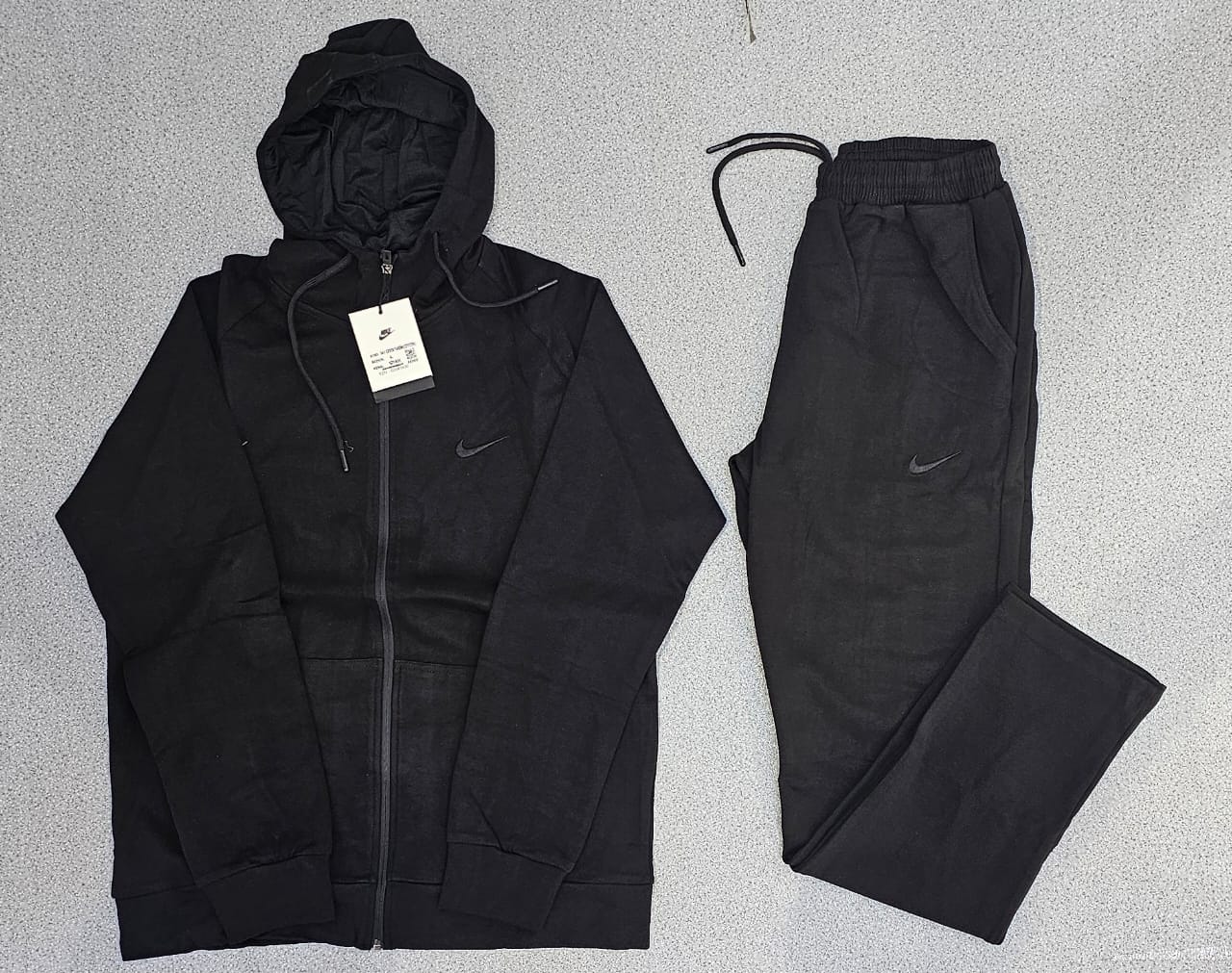 Ensemble blouson cotton Noir