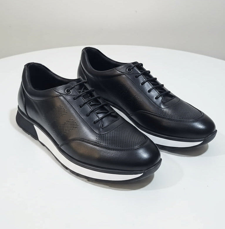 Basket Cuir 1036# Noir