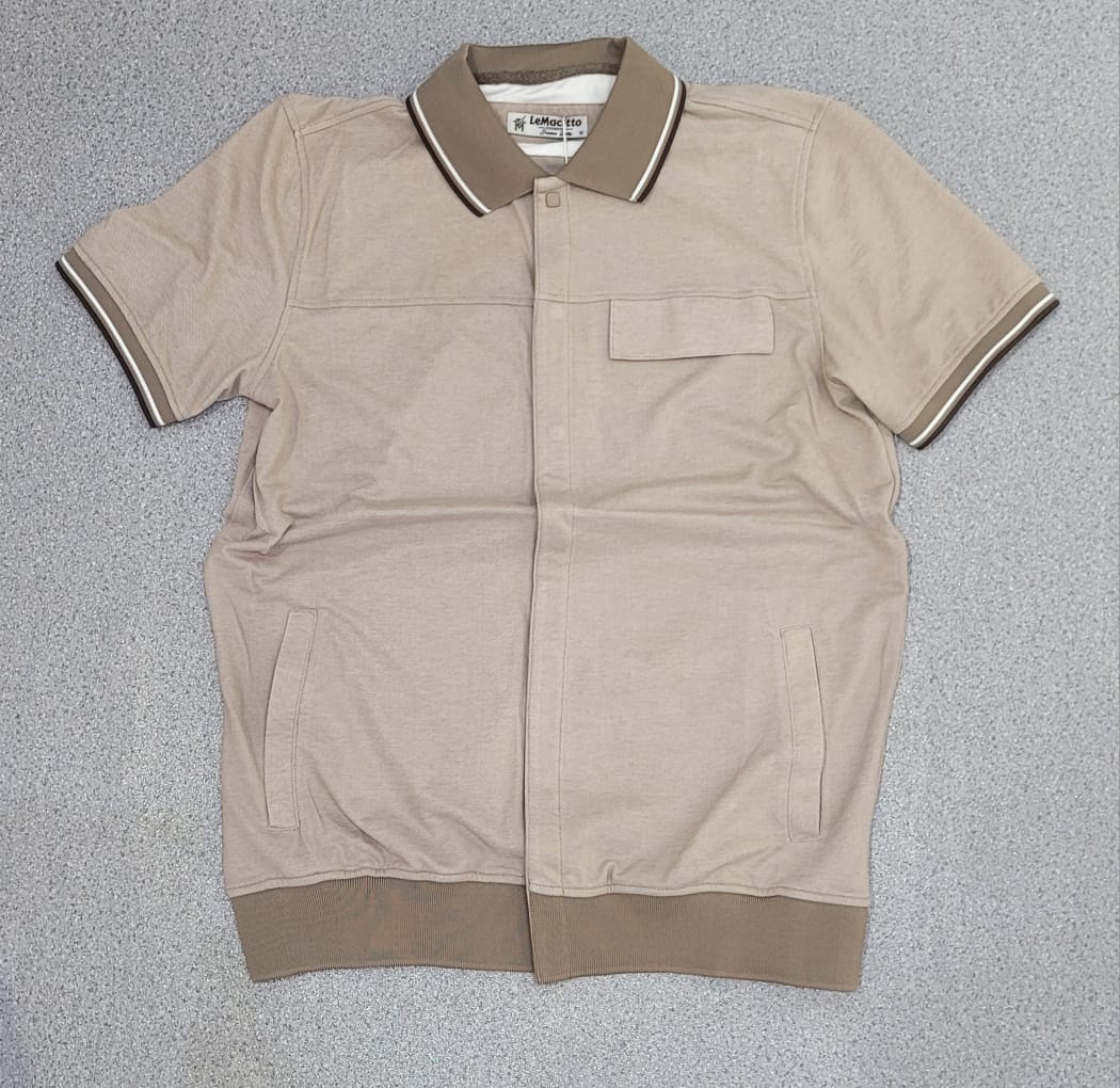 Polo Chemise beige