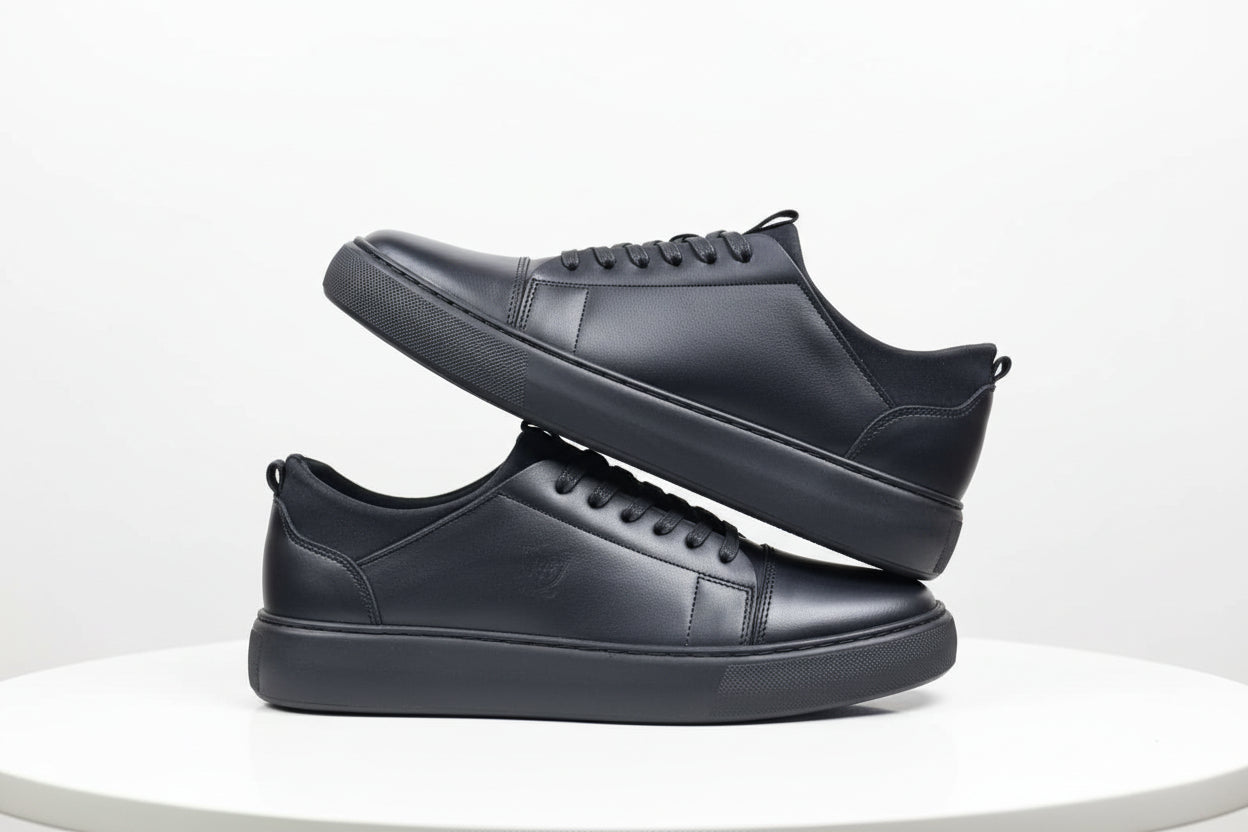 Basket Cuir 044# Noir