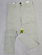 Pantalon kakki Vert Ciment