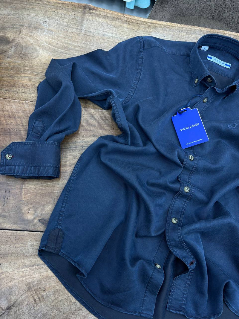 Chemise kakki Sport Bleu
