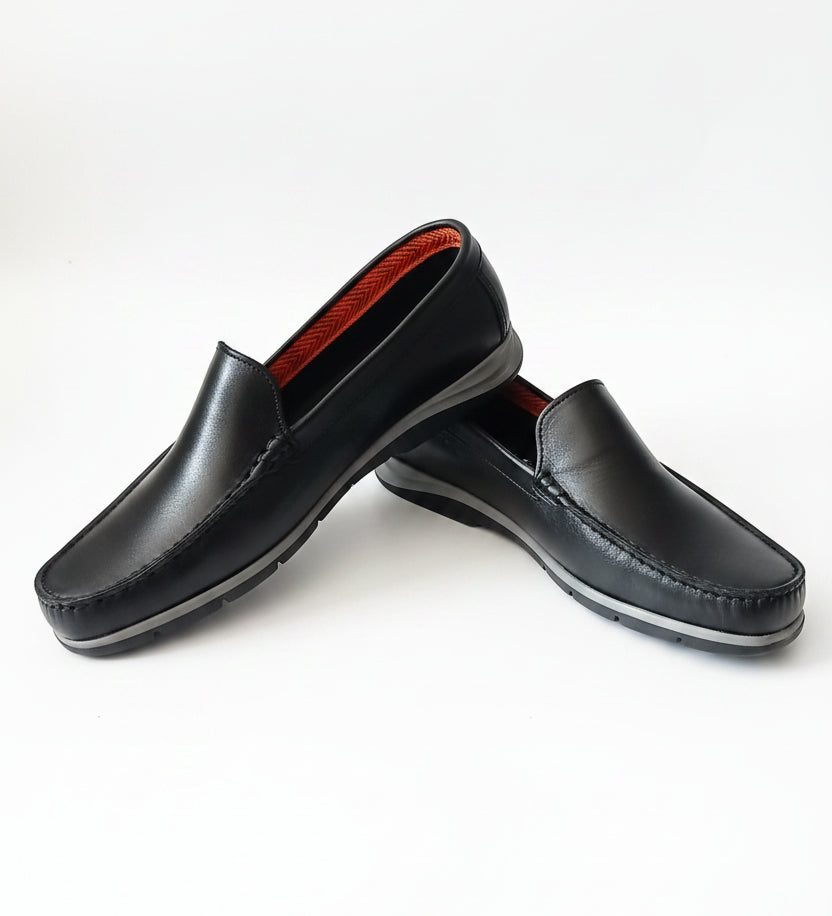 Mocassin Cuir R20 Noir