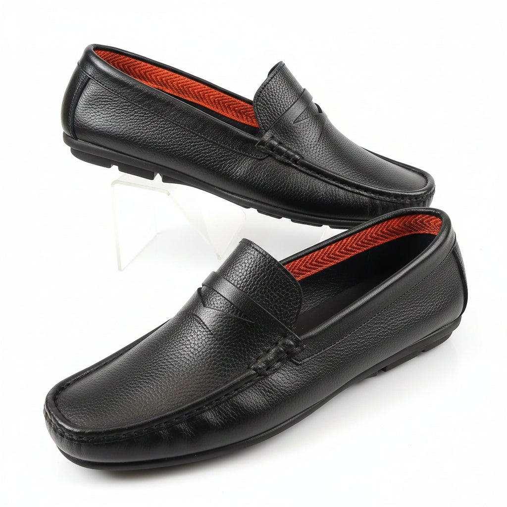 Mocassin Cuir R23 Noir
