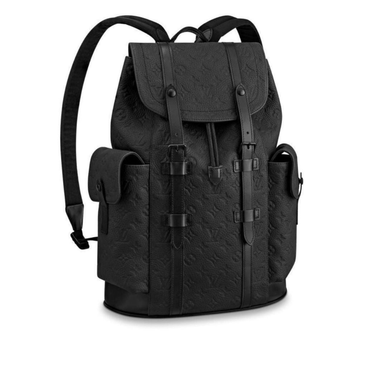 Sac cuir LV. NOIR